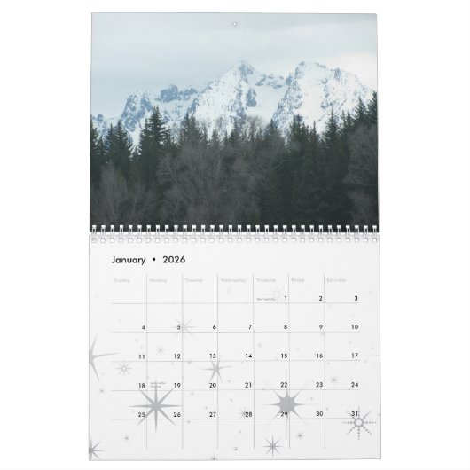 Grand Teton Mountains 2013-kalender Kalender (Jan 2026)
