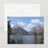 Grand Teton Mountains en Jenny Lake Briefkaart (Voorkant / Achterkant)