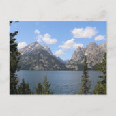Grand Teton Mountains en Jenny Lake Briefkaart (Voorkant)
