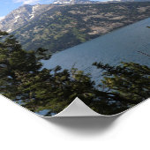 Grand Teton Mountains en Jenny Lake Poster (Hoek)