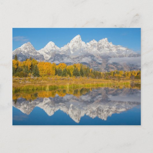 Grand Teton Mountains Wyoming Briefkaart (Voorkant)