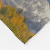 Grand Teton Mountains Wyoming Fleece Deken (Hoek)