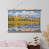 Grand Teton Mountains Wyoming Hangend Wandkleed (Slaapkamer)