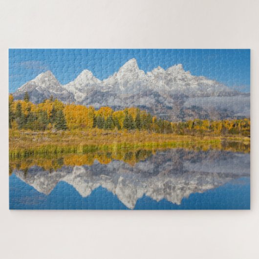 Grand Teton Mountains Wyoming Legpuzzel (Horizontaal)