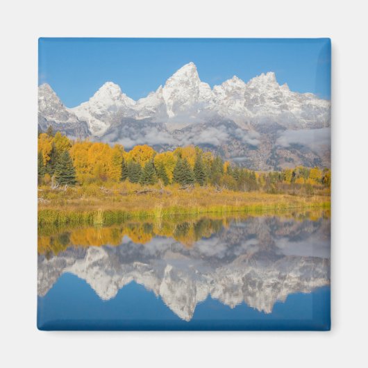 Grand Teton Mountains Wyoming Magneet (Voorkant)