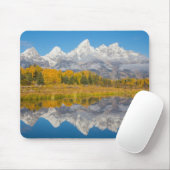 Grand Teton Mountains Wyoming Muismat (Met muis)