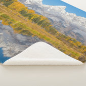 Grand Teton Mountains Wyoming Sherpa Deken (3/4)