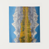 Grand Teton Mountains Wyoming Wandkleed (Voorkant)