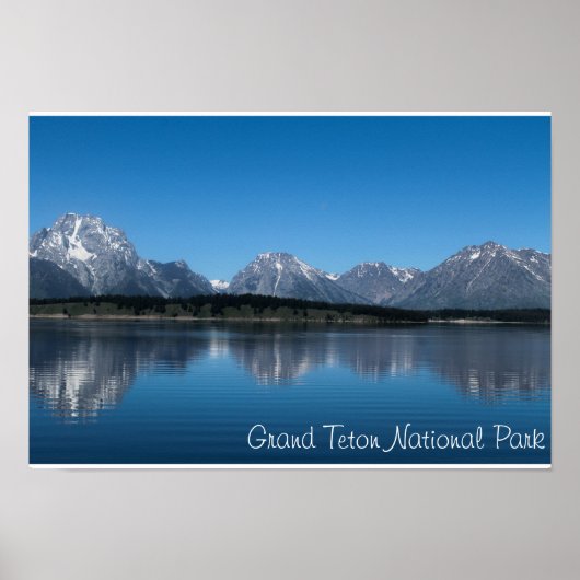 Grand Teton Nation Park Poster (Voorkant)