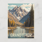GRAND TETON NATIONAAL PARK BRIEFKAART (Voorkant)