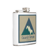 Grand Teton Nationaal Park Rustiek Heupfles (Rechts)