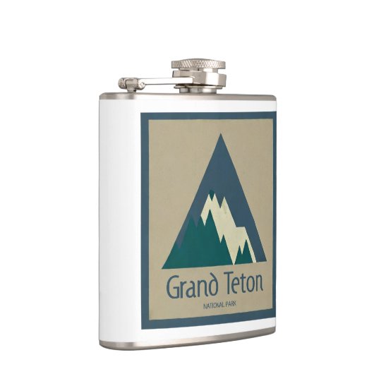 Grand Teton Nationaal Park Rustiek Heupfles (Rechts)