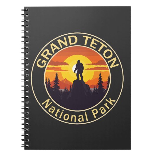 Grand Teton National Park Bigfoot Notitieboek (Voorkant)