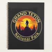 Grand Teton National Park Bigfoot Planner (Voorkant)