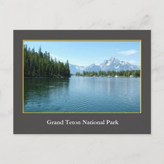 Grand Teton National Park Briefkaart (Voorkant)