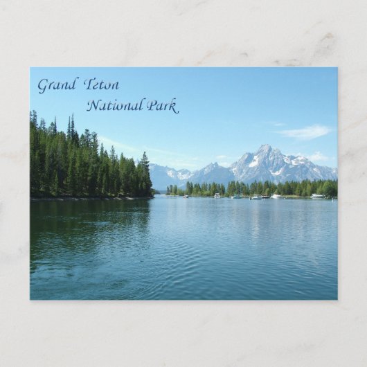 Grand Teton National Park Briefkaart (Voorkant)