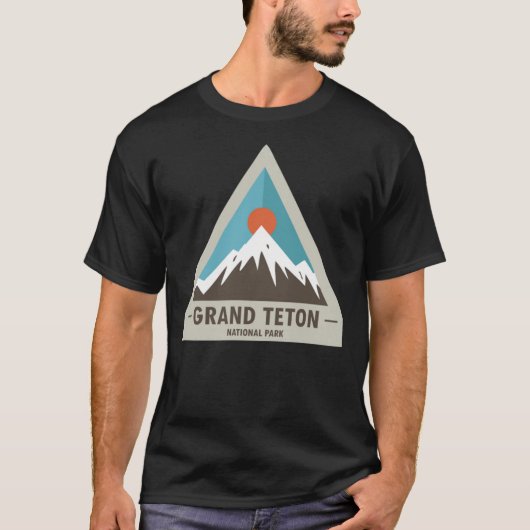 Grand Teton National Park Classic T-Shirt (Voorkant)