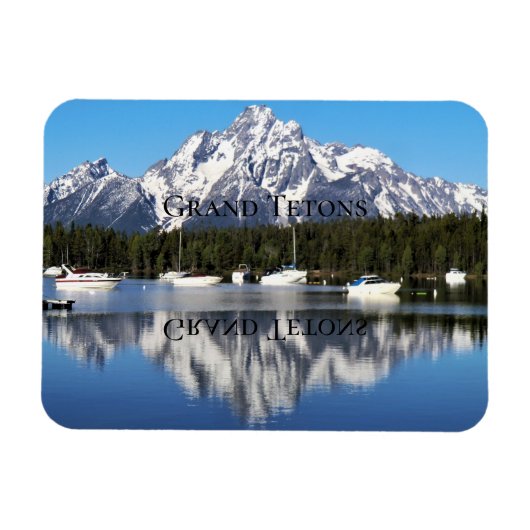 Grand Teton National Park Colter Bay Travel Magneet (Horizontaal)