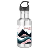 Grand Teton National Park Gekleurde heuvels Waterfles (Voorkant)