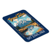 Grand Teton National Park Jackson Hole in nood Magneet (Rechterzijde)