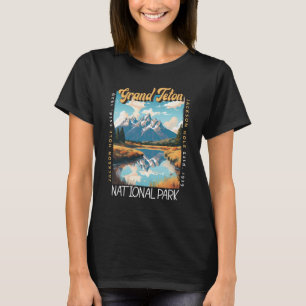 Grand Teton National Park Jackson Hole in nood T-shirt