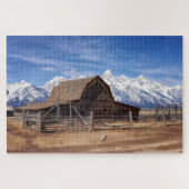 Grand Teton National Park - John Moulton Barn Legpuzzel (Horizontaal)