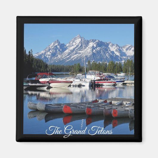 Grand Teton National Park Magnet (Voorkant)