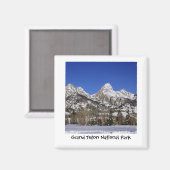 Grand Teton National Park Magnet (Voorkant / Achterkant)