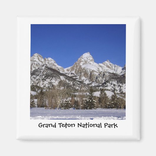 Grand Teton National Park Magnet (Voorkant)