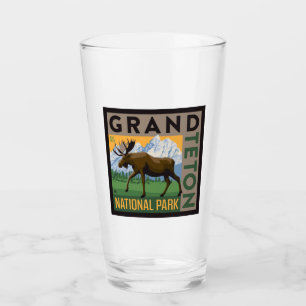Grand Teton National Park Moose Glas