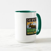 Grand Teton National Park Moose Mok (Voorkant rechts)