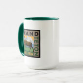 Grand Teton National Park Moose Mok (Voorkant links)