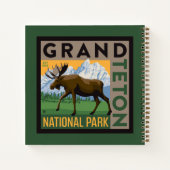 Grand Teton National Park Moose Notitieboek (Achterkant)