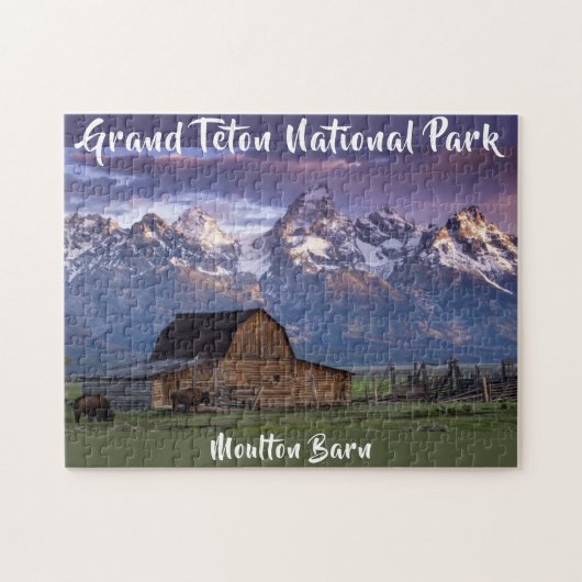 Grand Teton National Park Moulton Barn Legpuzzel (Horizontaal)