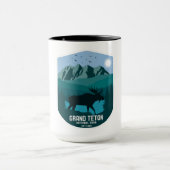 Grand Teton National Park Mountain Moose Mok (Midden)
