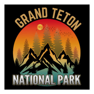 Grand Teton National Park Perfect Poster