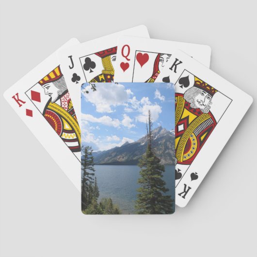 Grand Teton National Park Pokerkaarten (Achterkant)