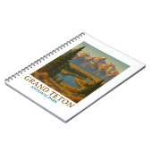 Grand Teton National Park reizen Notitieboek (Linkerzijde)