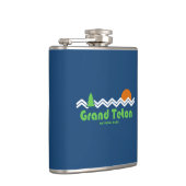 Grand Teton National Park Retro Heupfles (Rechts)