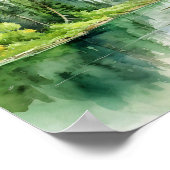 Grand Teton National Park Schilderij Print (Hoek)