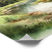 Grand Teton National Park Schilderij Print (Hoek)