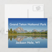 Grand Teton National Park Series 10 Briefkaart (Voorkant / Achterkant)