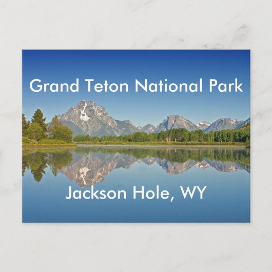 Grand Teton National Park Series 10 Briefkaart (Voorkant)