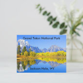 Grand Teton National Park Series 1 Briefkaart (Staand voorkant)