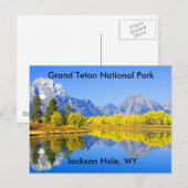 Grand Teton National Park Series 1 Briefkaart (Voorkant / Achterkant)
