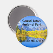 Grand Teton National Park Series 1 Magneet (Voorkant / Achterkant)
