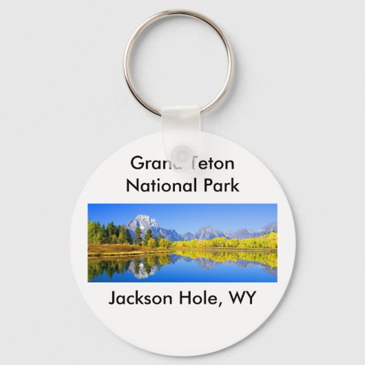 Grand Teton National Park Series 1 Sleutelhanger (Voorkant)