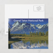 Grand Teton National Park Series 4 Briefkaart (Voorkant / Achterkant)