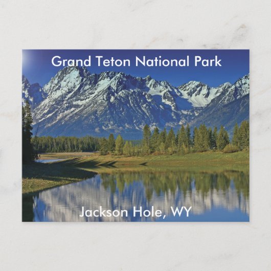 Grand Teton National Park Series 4 Briefkaart (Voorkant)