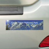 Grand Teton National Park Series 4 Bumpersticker (Op auto)